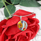 The Shoe Fits, Circle Luxury Necklace