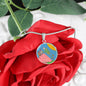 Full Moon, Circle Luxury Necklace