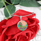 Brave Heart, Circle Luxury Necklace