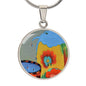 Wishing Well, Circle Luxury Necklace