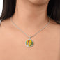 Angel Full of Heart, Circle Luxury Necklace