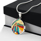 Noble King of Hearts, Circle Luxury Necklace