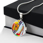 The Shoe Fits, Circle Luxury Necklace