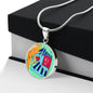 Noble Elephant, Circle Luxury Necklace