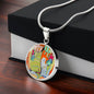 Clean Laundry, Circle Luxury Necklace
