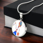 Dribble, Circle Luxury Necklace