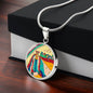 Noble King of Hearts, Circle Luxury Necklace