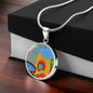 Wishing Well, Circle Luxury Necklace