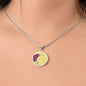 Noble Queen of Hearts, Circle Luxury Necklace