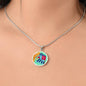 Noble Elephant, Circle Luxury Necklace