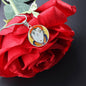 Red Head, Circle Luxury Necklace