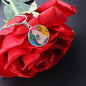 Sunset (Eye in The Sky), Circle Luxury Necklace