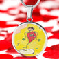 Blissful Heart (Dancer), Circle Luxury Necklace