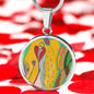 Angel Full of Heart, Circle Luxury Necklace