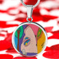 Sunset (Eye in The Sky), Circle Luxury Necklace