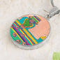 Brave Heart, Circle Luxury Necklace