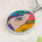 Sunset (Eye in The Sky), Circle Luxury Necklace