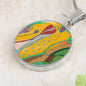 Angel Full of Heart, Circle Luxury Necklace