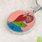Upright in Heart (My Valentine's), Circle Luxury Necklace