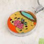 Sonic Bloom, Circle Luxury Necklace