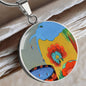 Wishing Well, Circle Luxury Necklace