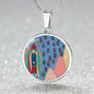 Bright Side (Angel), Circle Luxury Necklace