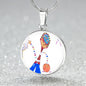 Dribble, Circle Luxury Necklace