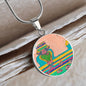 Brave Heart, Circle Luxury Necklace