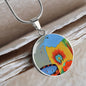 Wishing Well, Circle Luxury Necklace