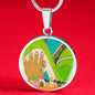 Blindspot, Circle Luxury Necklace