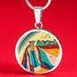 Noble King of Hearts, Circle Luxury Necklace