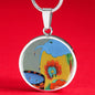 Wishing Well, Circle Luxury Necklace