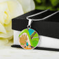 Blindspot, Circle Luxury Necklace
