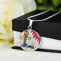 Tree Top, Circle Luxury Necklace