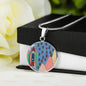 Bright Side (Angel), Circle Luxury Necklace