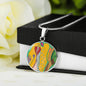 Angel Full of Heart, Circle Luxury Necklace