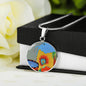 Wishing Well, Circle Luxury Necklace