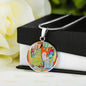 Clean Laundry, Circle Luxury Necklace