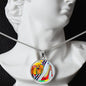 The Shoe Fits, Circle Luxury Necklace