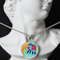 Noble Elephant, Circle Luxury Necklace