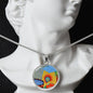 Wishing Well, Circle Luxury Necklace
