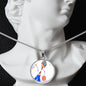 Dribble, Circle Luxury Necklace