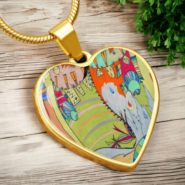 Clean Laundry, Heart Luxury Necklace