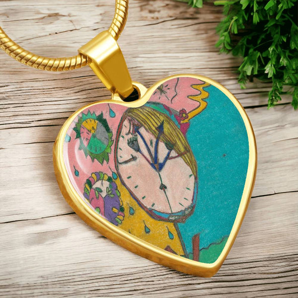 Wake Up (Timekeeper), Heart Luxury Necklace