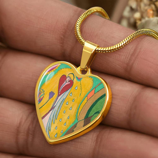 Angel Full of Heart, Heart Luxury Necklace