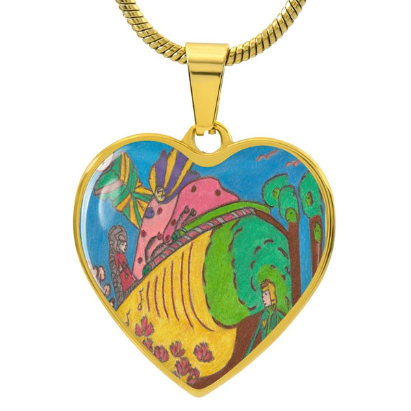 Whimsical Wonderland, Heart Luxury Necklace