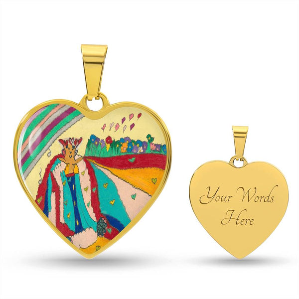 Noble King of Hearts, Heart Luxury Necklace