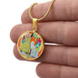 Clean Laundry, Circle Luxury Necklace