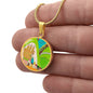 Blindspot, Circle Luxury Necklace