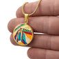 Noble King of Hearts, Circle Luxury Necklace